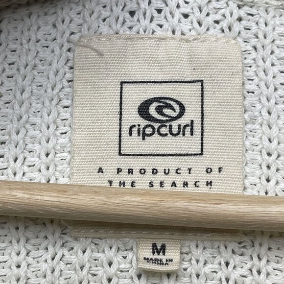 Rip Curl Womens Boho Striped Knit Sweater M Multicolor Cotton Blend - Picture 4 of 8